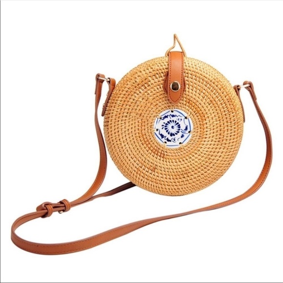 Vietnam women’s wicker Crossbody New with tags - Picture 3 of 10